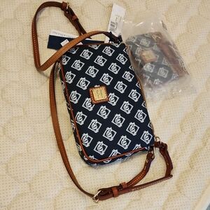 Tampa Bay Rays Dooney & Bourke Top Zip Crossbody Purse
